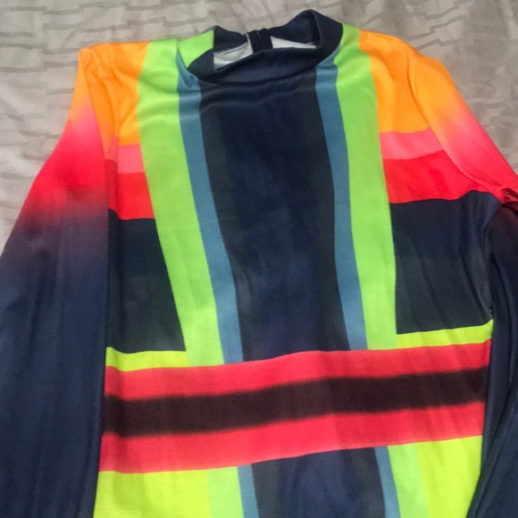 Color Block Dress - Picture 4 of 6